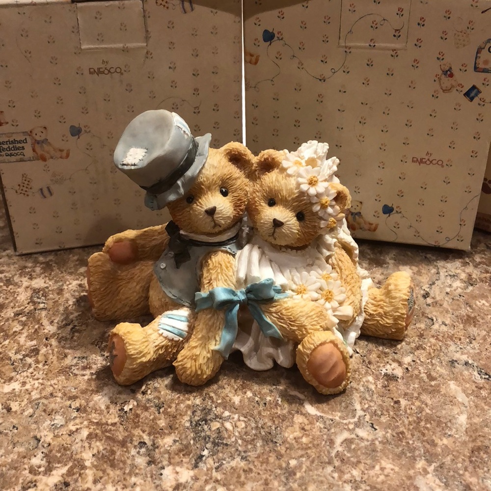 Cherished Teddies Robbie and Rachael